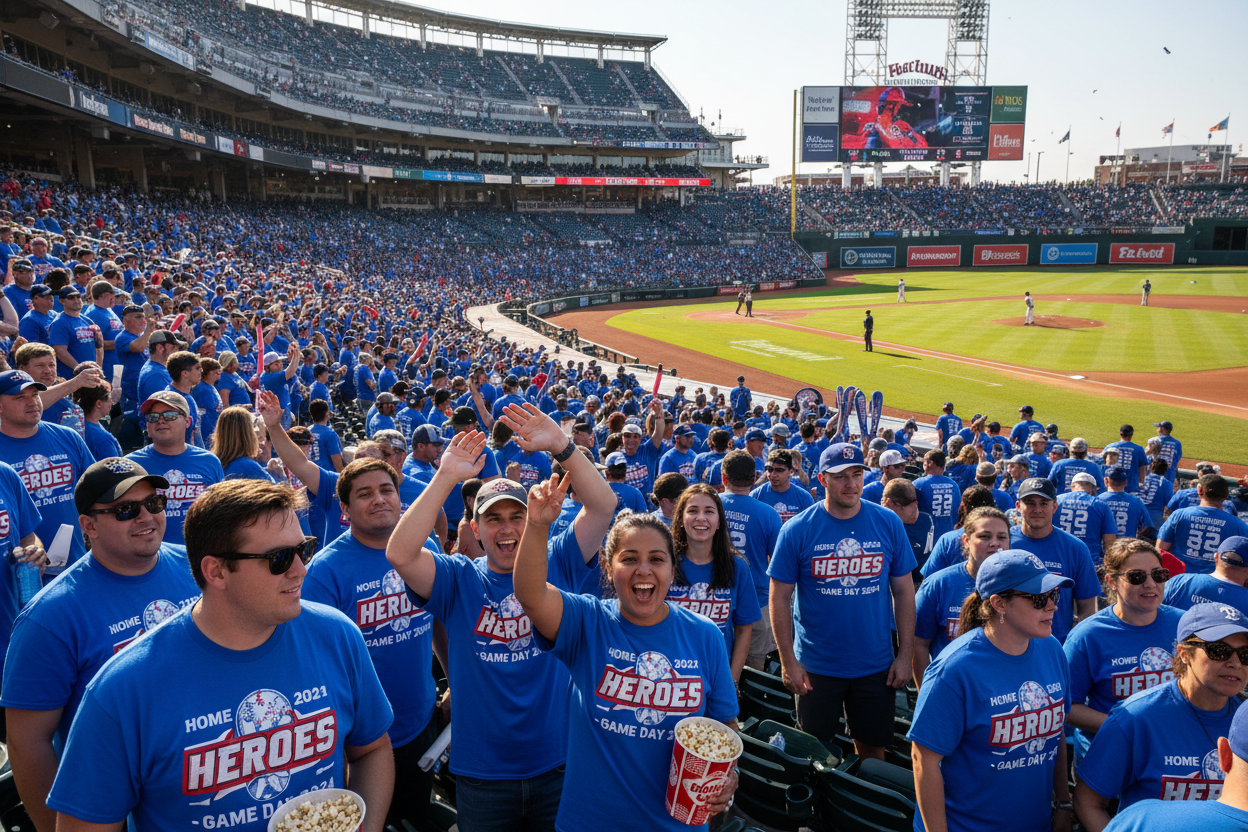 baseball stadium giveaway shirts